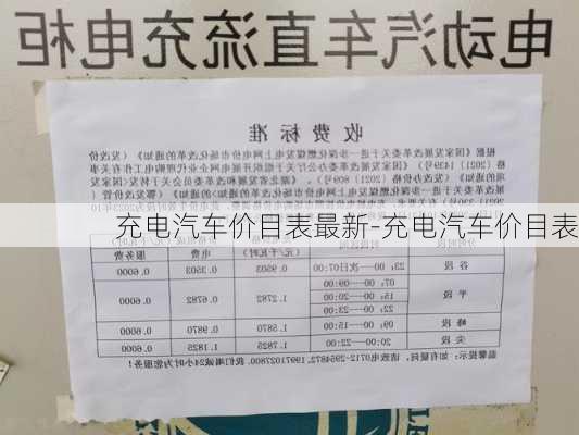 汽车充电费用全解析，究竟需要多少钱为你的爱车充电？